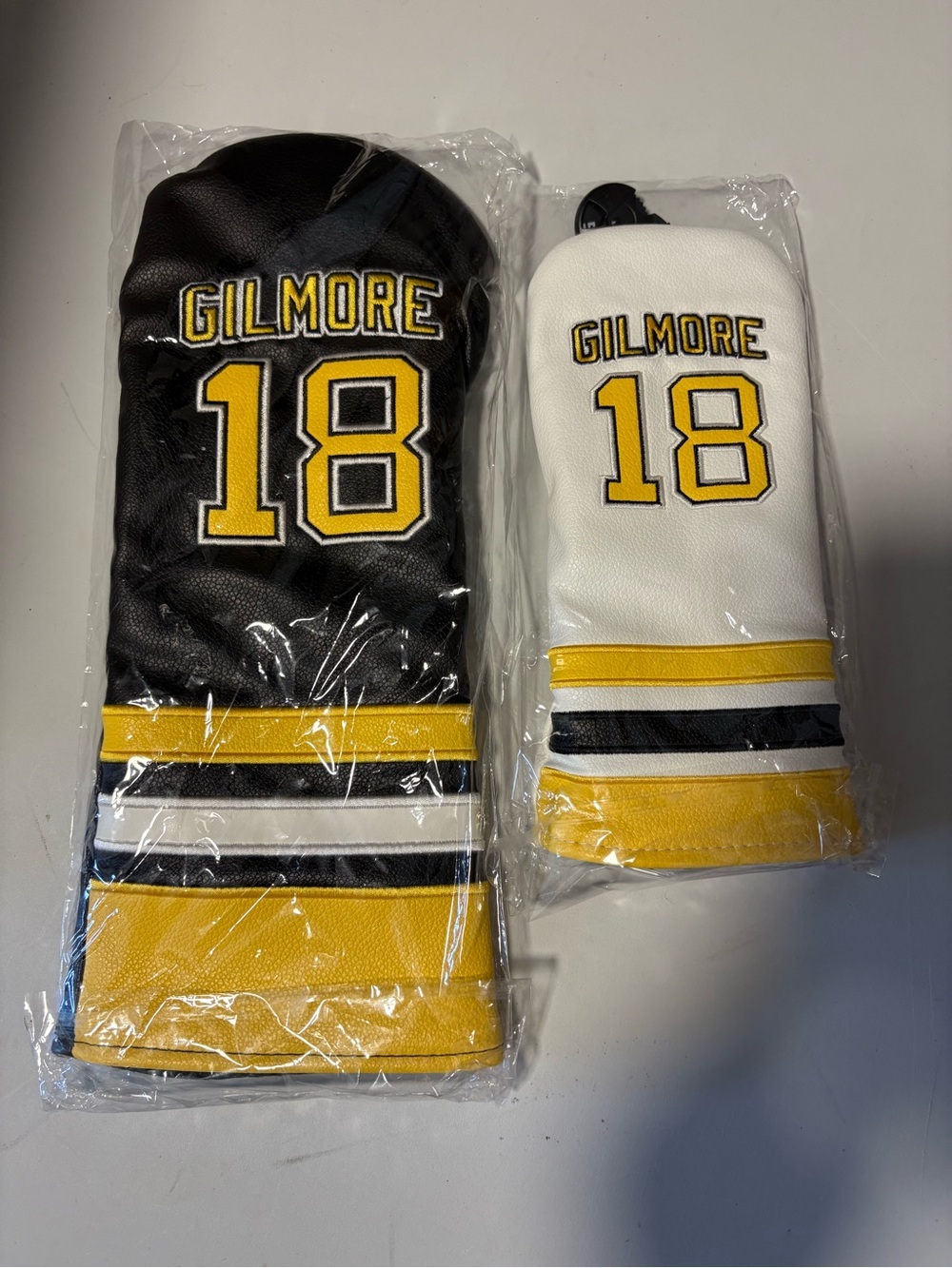 Happy Gilmore Golf Club Covers (2 pack) - Driver & Hybrid - New in Package